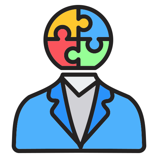 Icoon voor strategiespellen en expertspellen